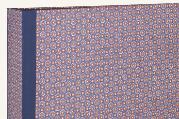 Ordner kleine Ornamente blau rot